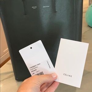 Celine small Vertical, Anthracite grey. Like new!
